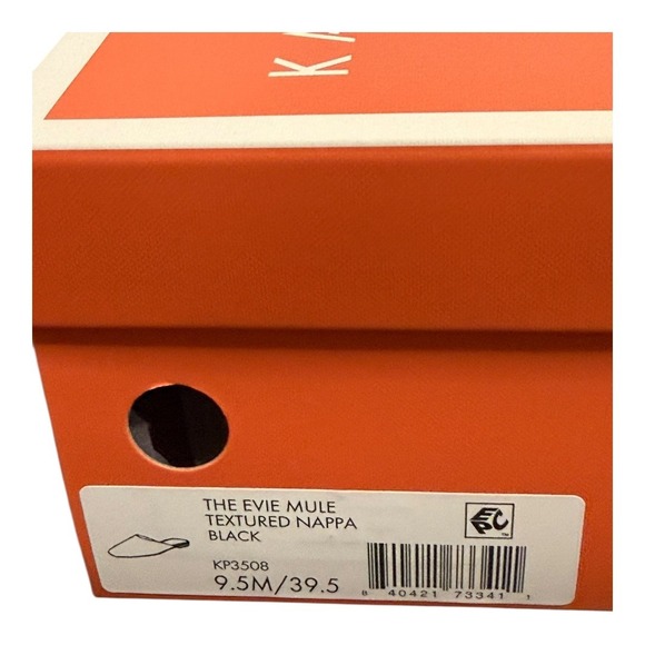 Katy Perry The Evie Mule Textured Nappa Black 9.5 NIB - Picture 11 of 11